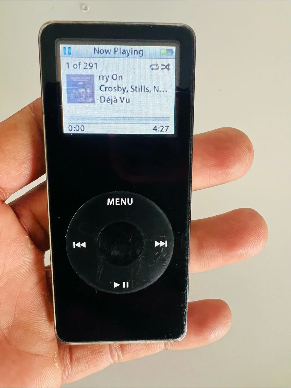 Apple iPod None 1st Generation 2GB in have 291 Songs Battery Life in Working